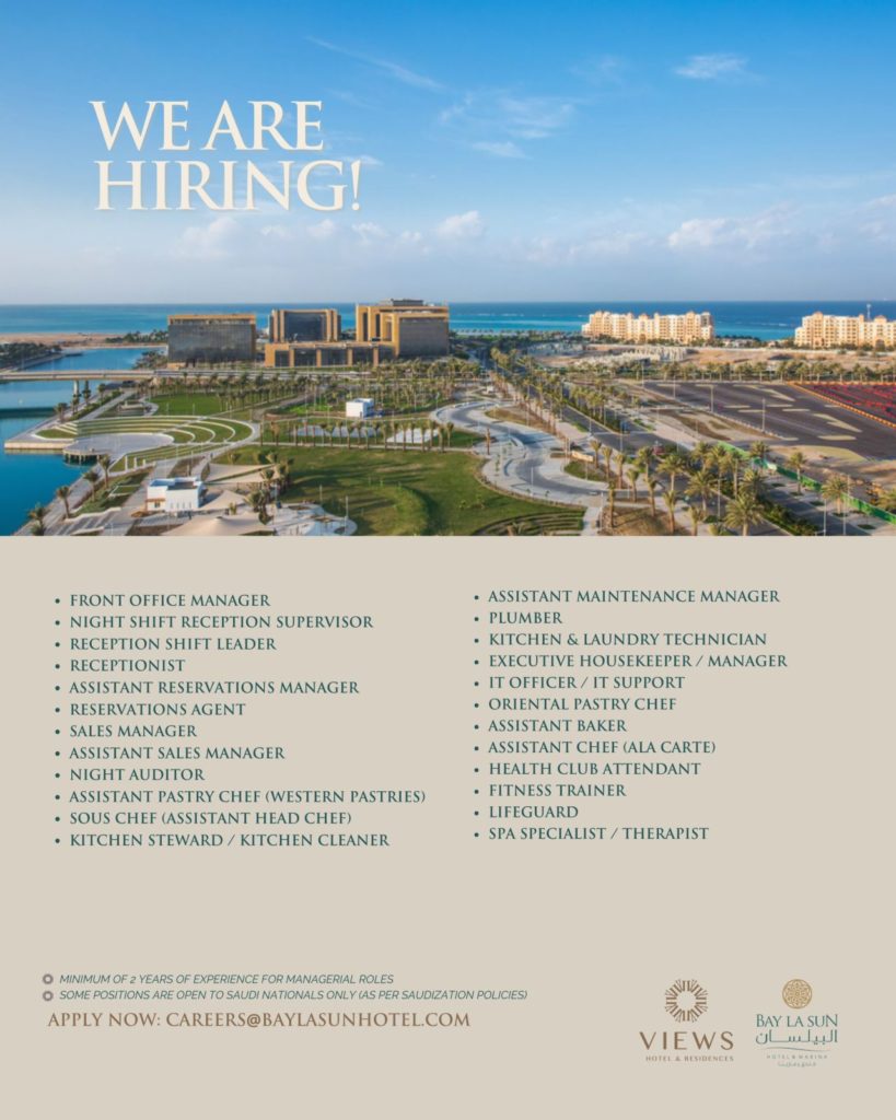 Career at Bay La Sun Hotel & Marina 