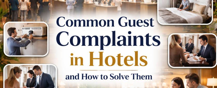 Common Guest Complaints in Hotels and How to Solve Them (Complete Guide for Hotel Staff). The hospitality industry revolves around one key principle: guest satisfaction. No matter how luxurious a hotel is, guest complaints are unavoidable. From room cleanliness to service delays, even the best hotels occasionally face challenges that can affect the guest experience.